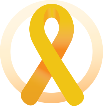 Icono oficial de Cáncer infantil